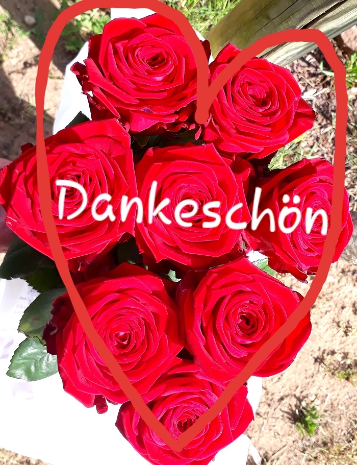 Dankeschön Rosen